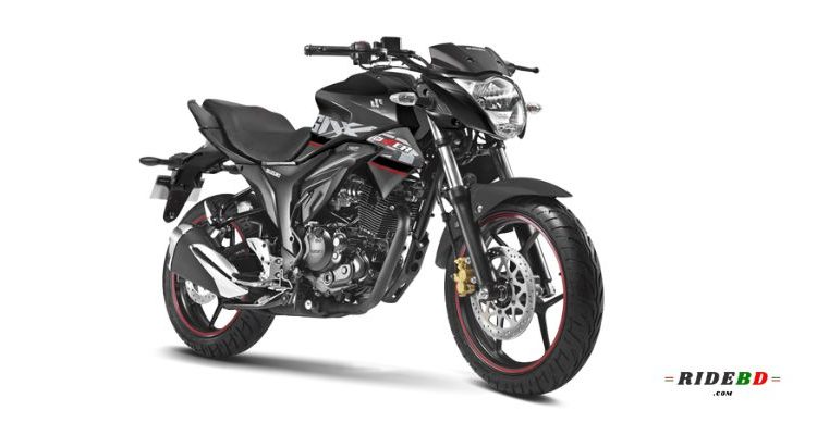 Suzuki Gixxer Monotone Black