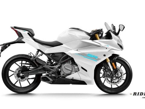 CFMoto 250SR Nebula White