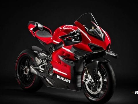 Ducati Superleggera V4 2024 side angle looks