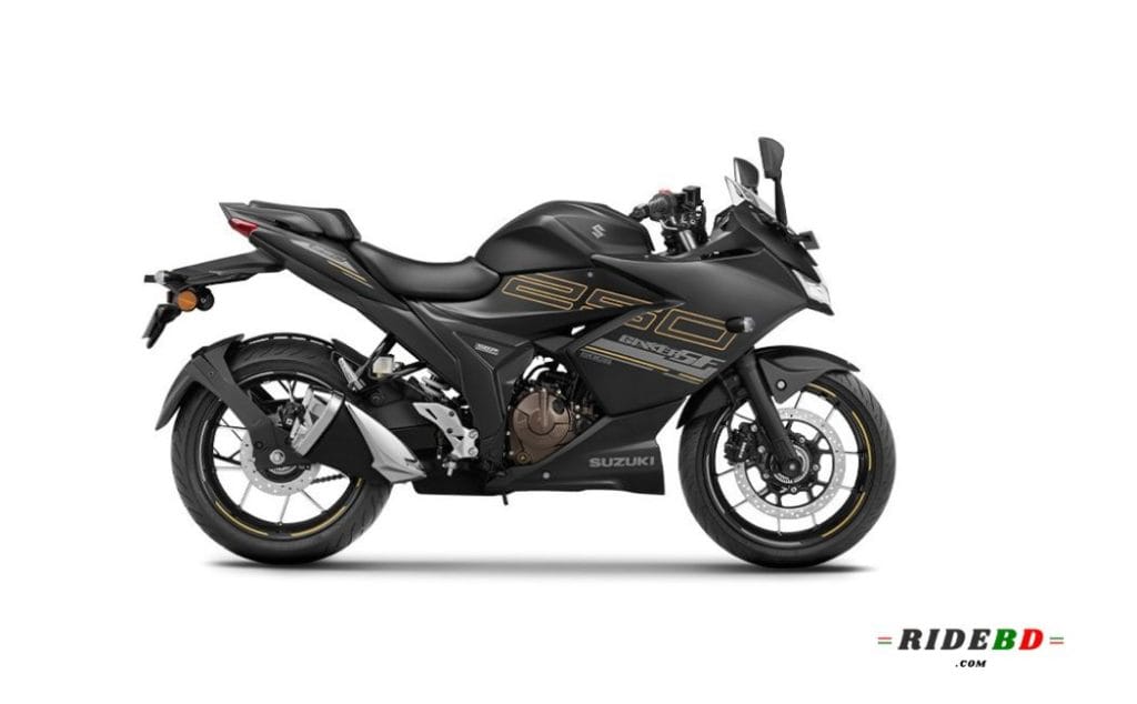 Suzuki gixxer sf 250 Matt Black