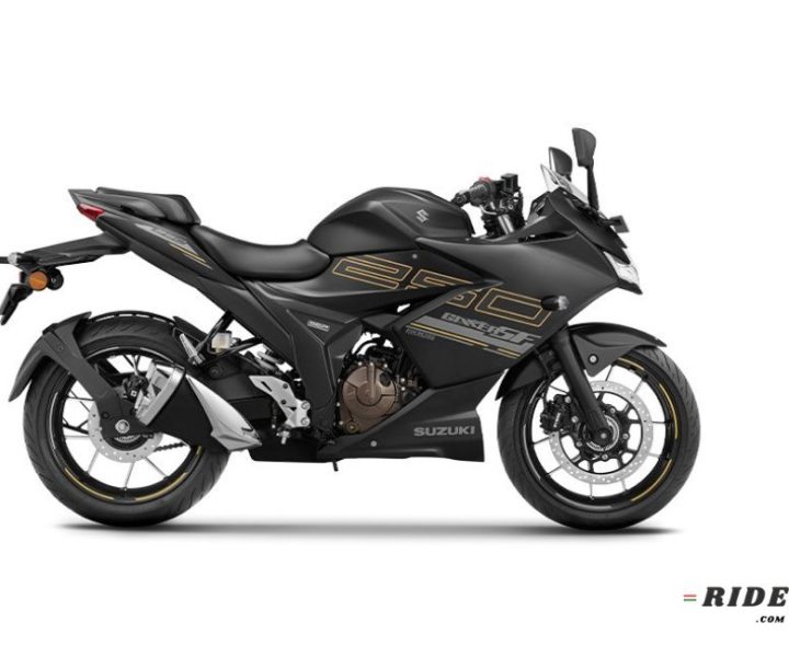 Suzuki gixxer sf 250 Matt Black