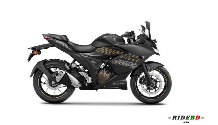 Suzuki gixxer sf 250 Matt Black