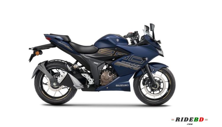 Suzuki gixxer sf 250 Matt Blue