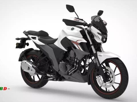 Yamaha FZ25 white
