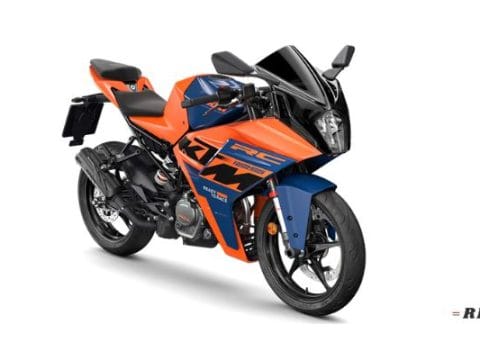 KTM RC 125 Blue and Orange
