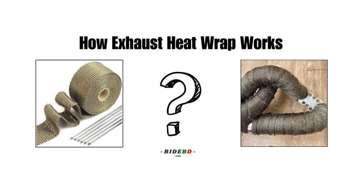 How exhaust heat wrap works